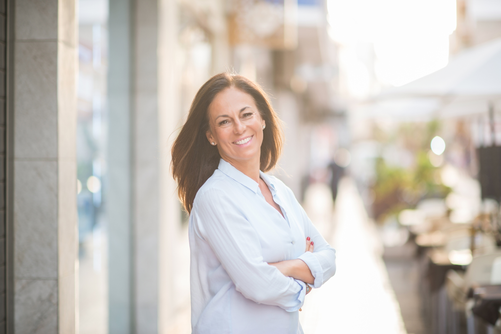 Successful real estate professional